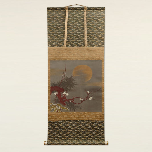 松竹梅図　Pine, Bamboo and Plum