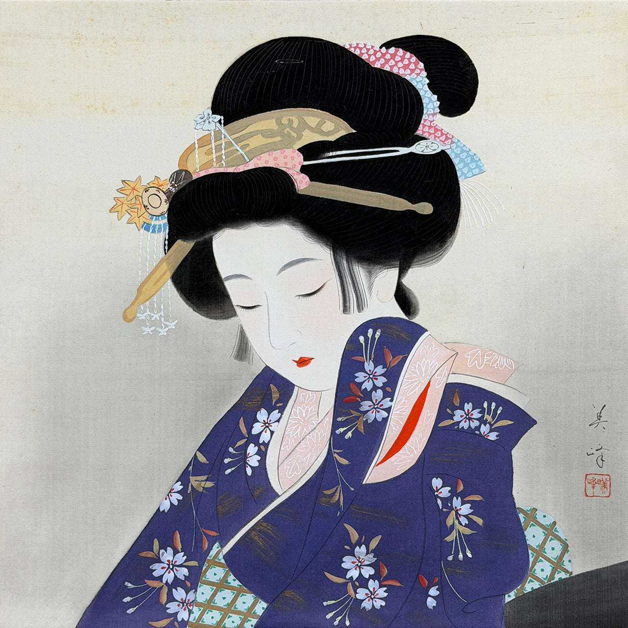 美人画 / Portrait of a Beautiful Woman