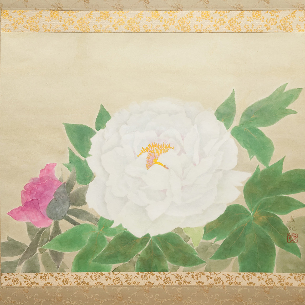 牡丹　Peony blossom
