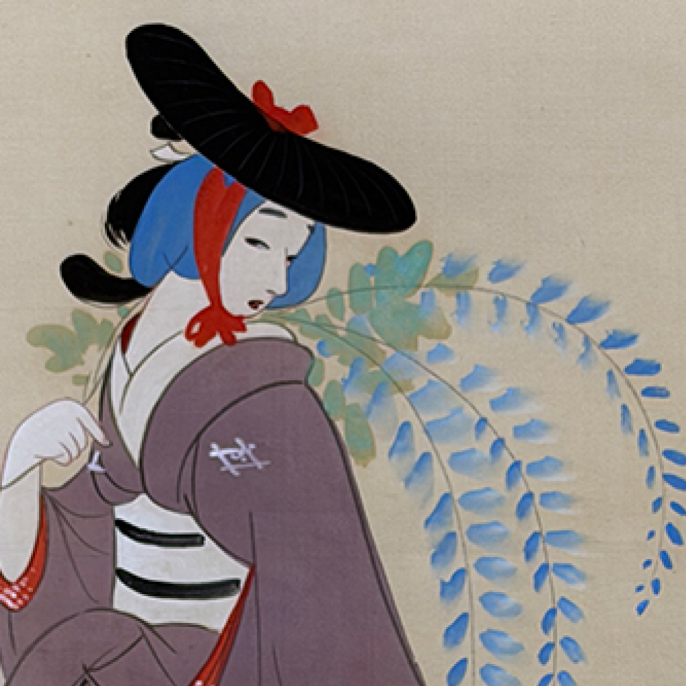 藤娘 / Wisteria Maiden