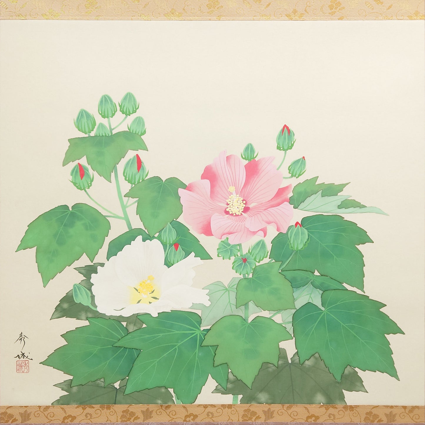 芙蓉　Confederate Rose Flower　/　K