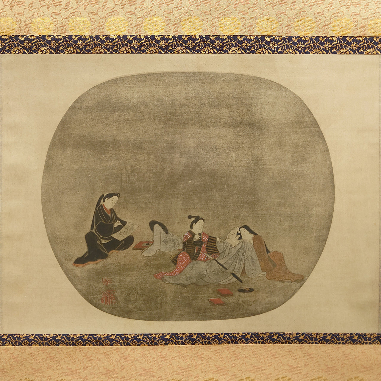 士女風俗図 / Courtesans and Guests
