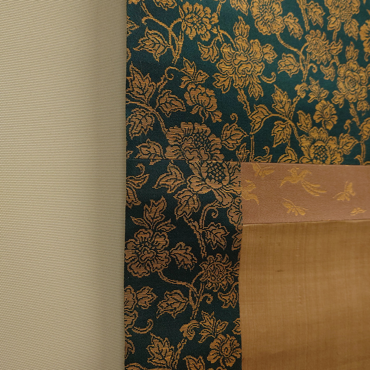 蓮萩白鷺図 / Egret with Lotus and Bush Clover