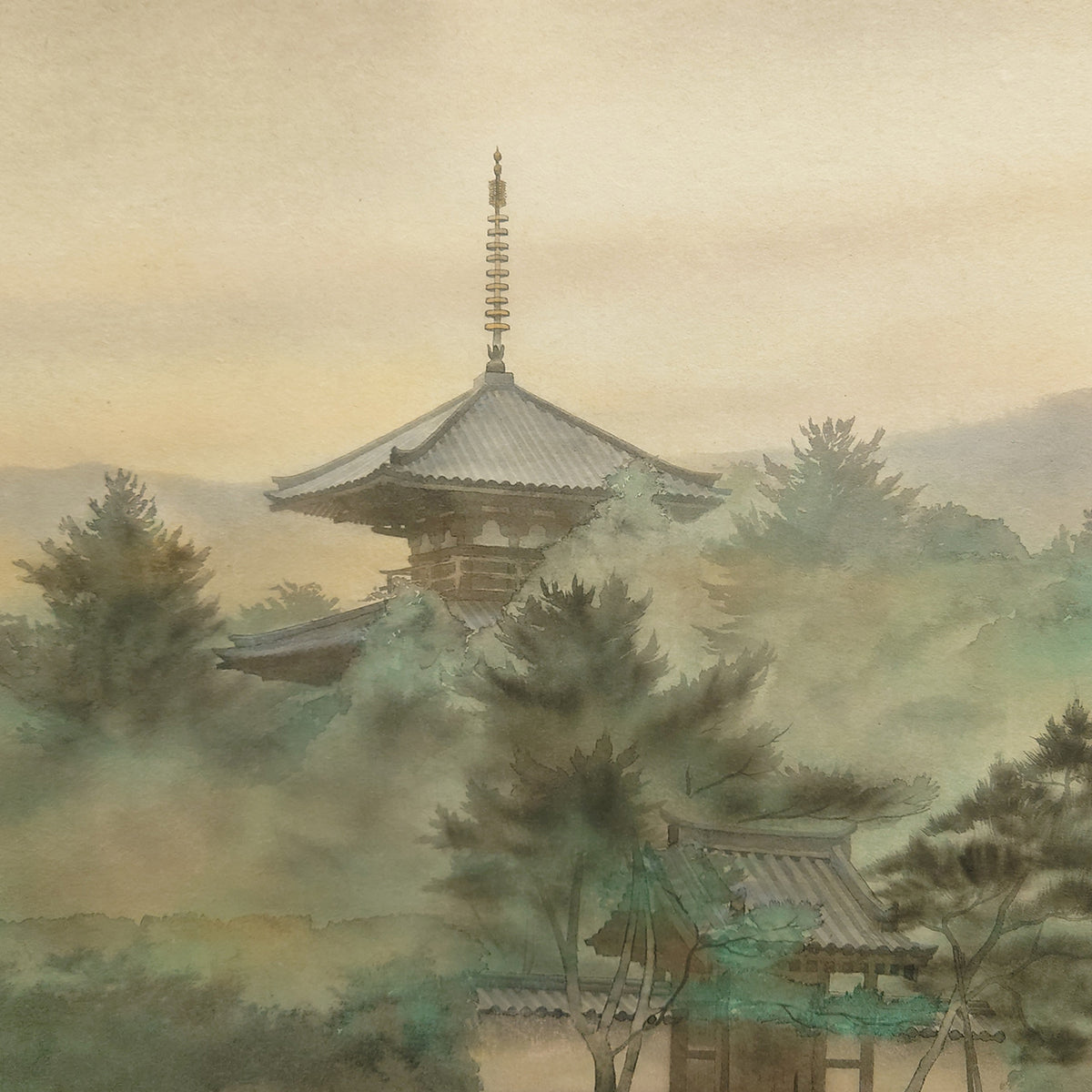 寂静 / Tranquil Temple Landscape