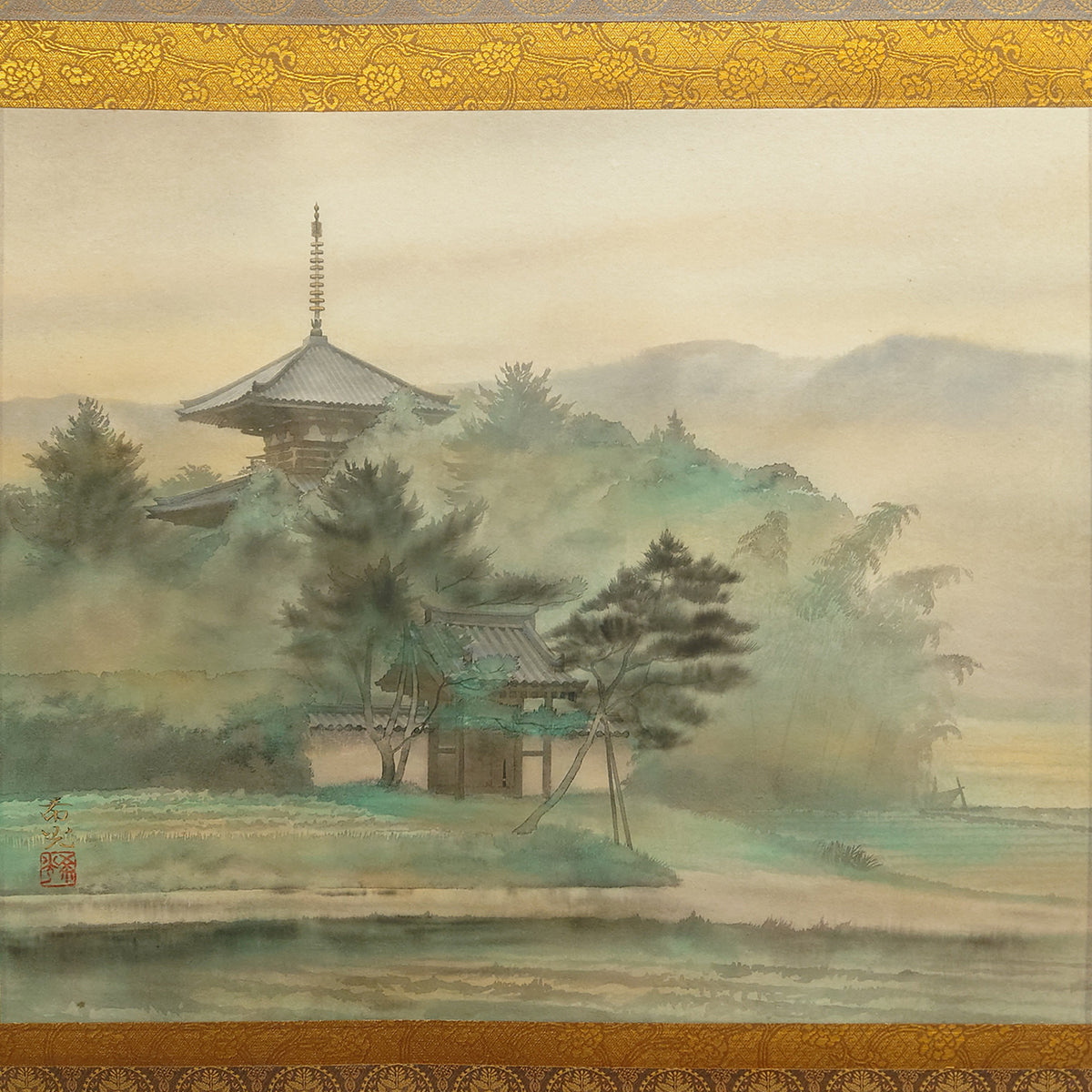 寂静 / Tranquil Temple Landscape