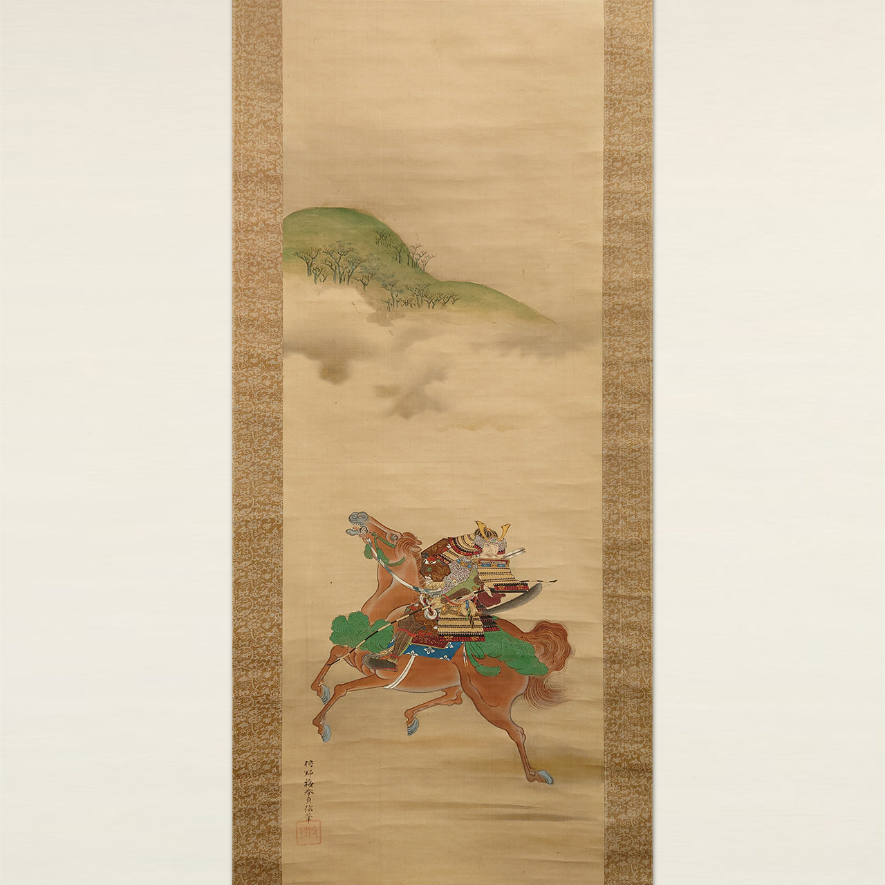 衣川合戦図（対幅）/ The Battle of Koromogawa (Pair of Scrolls)