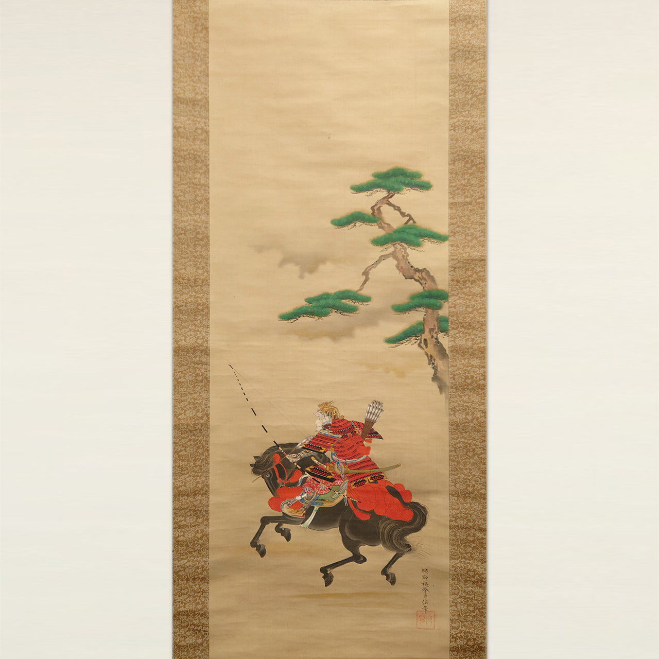 衣川合戦図（対幅）/ The Battle of Koromogawa (Pair of Scrolls)