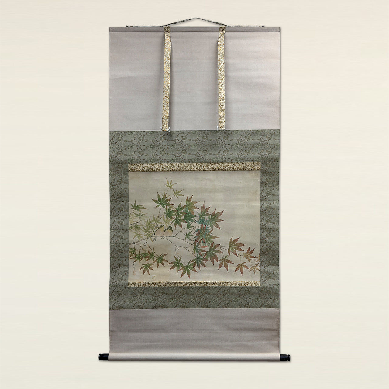紅葉に小鳥 / Autumn Maples and Small Birds