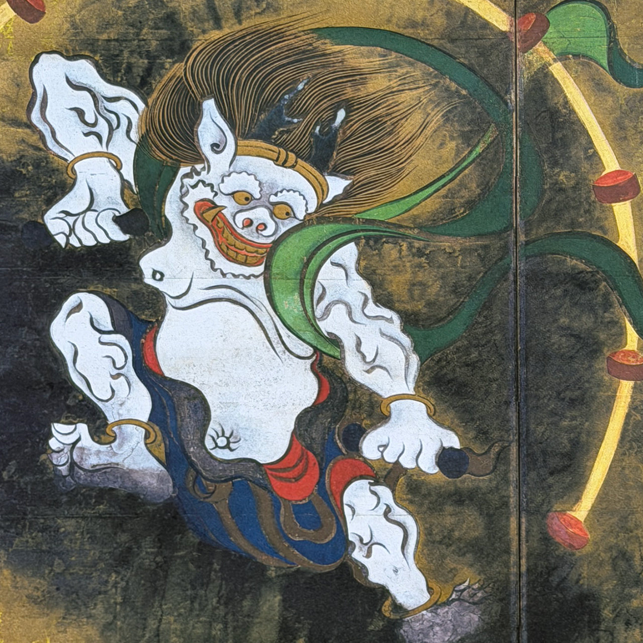 風神雷神図（対幅）/ Wind God and Thunder God (Pair of Scrolls)