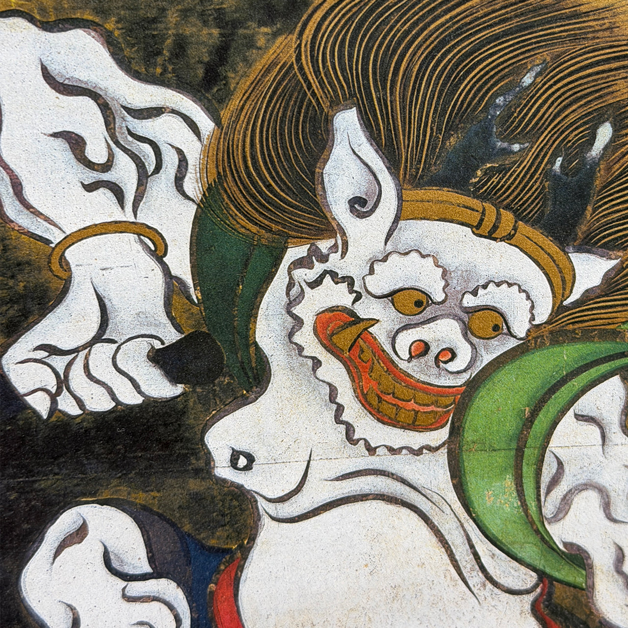 風神雷神図（対幅）/ Wind God and Thunder God (Pair of Scrolls)