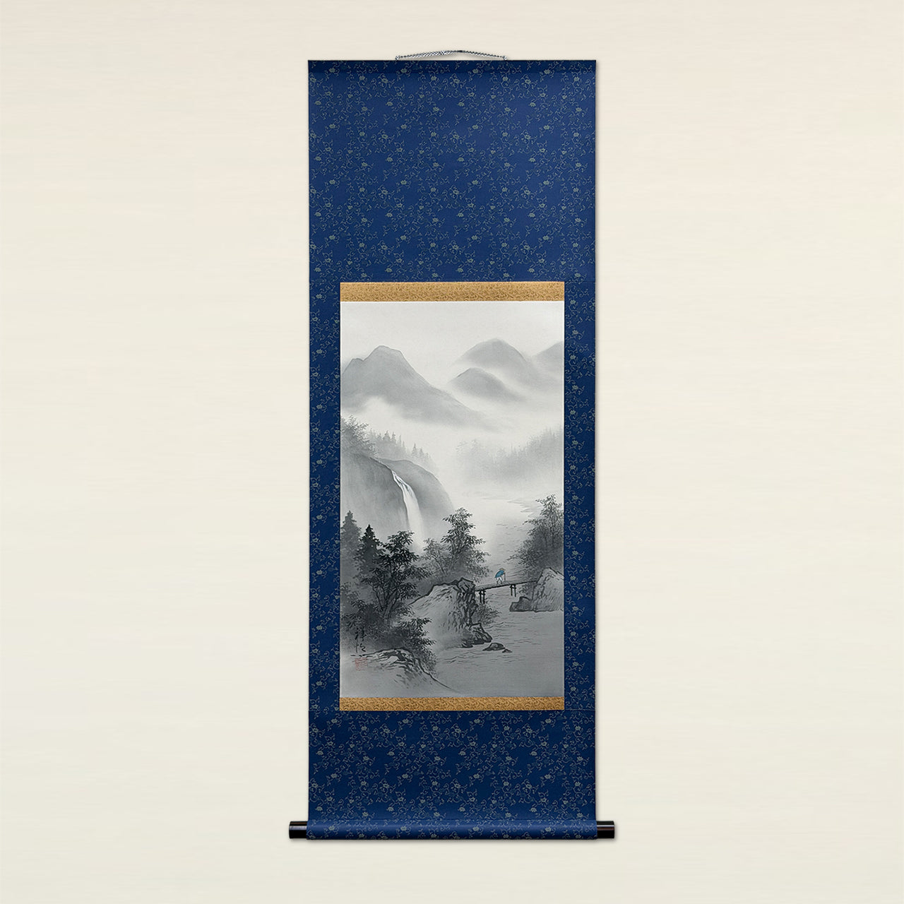 水墨山水 / Ink Monochrome Landscape / 塩田祥恒 SHIODA Shōkō