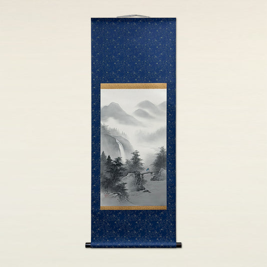 水墨山水 / Ink Monochrome Landscape / 塩田祥恒 SHIODA Shōkō