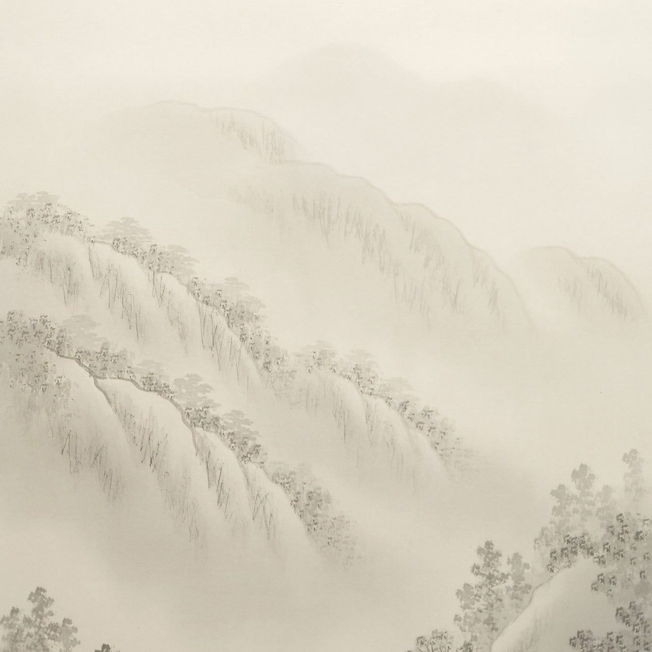 水墨山水 / Ink Monochrome Landscape / 吉村舞堂 YOSHIMURA Budō