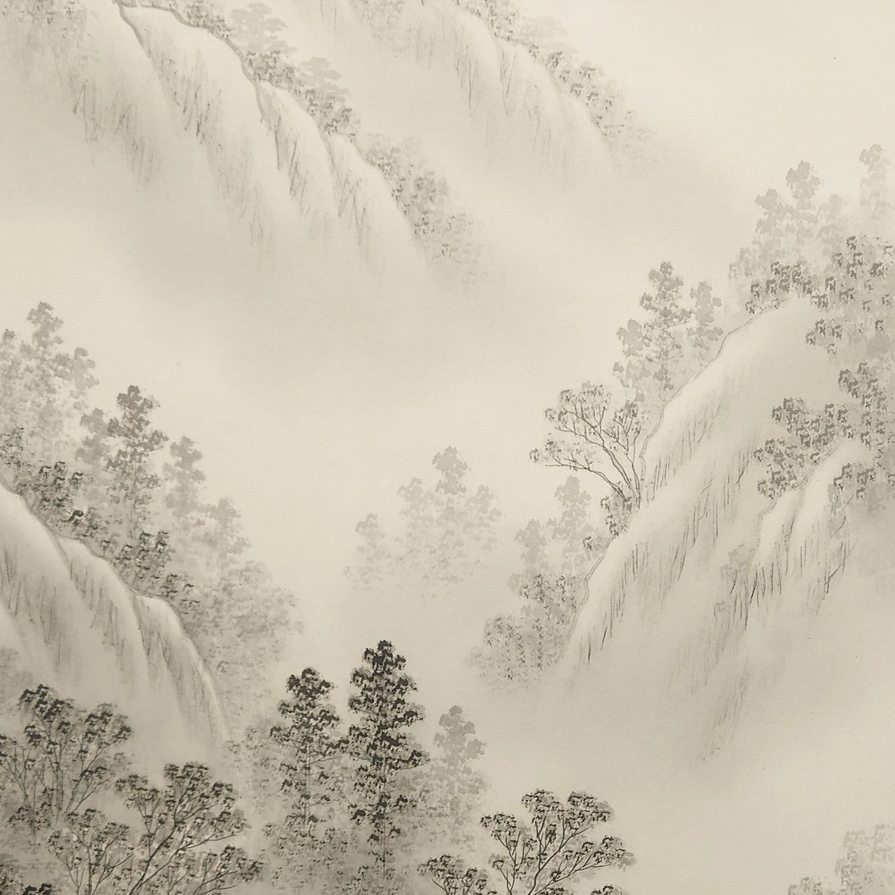 水墨山水 / Ink Monochrome Landscape / 吉村舞堂 YOSHIMURA Budō