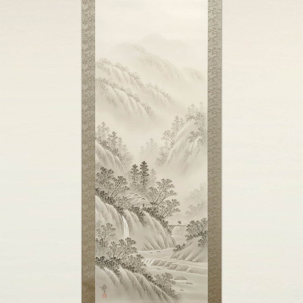 水墨山水 / Ink Monochrome Landscape / 吉村舞堂 YOSHIMURA Budō