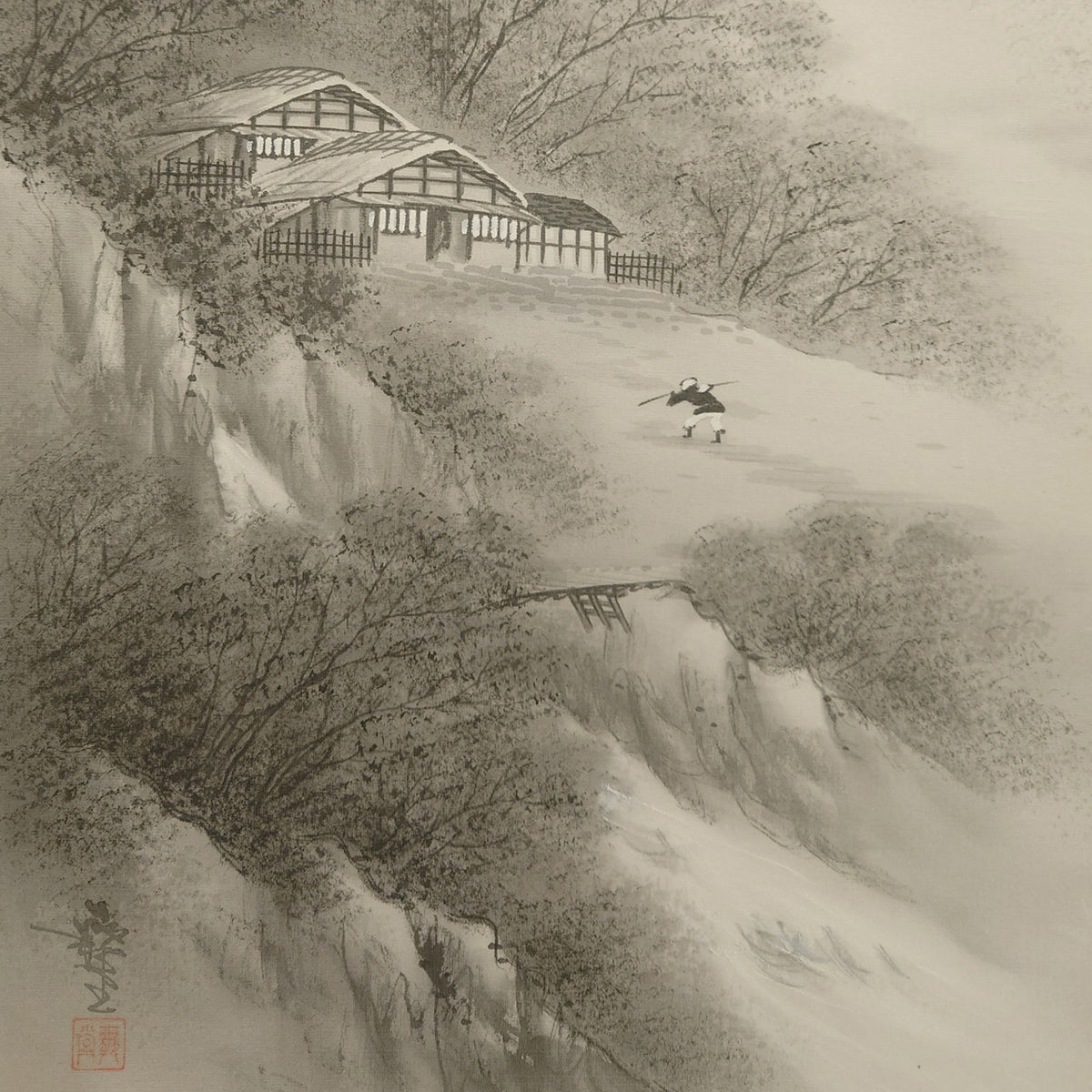 水墨山水 / Ink Monochrome Landscape