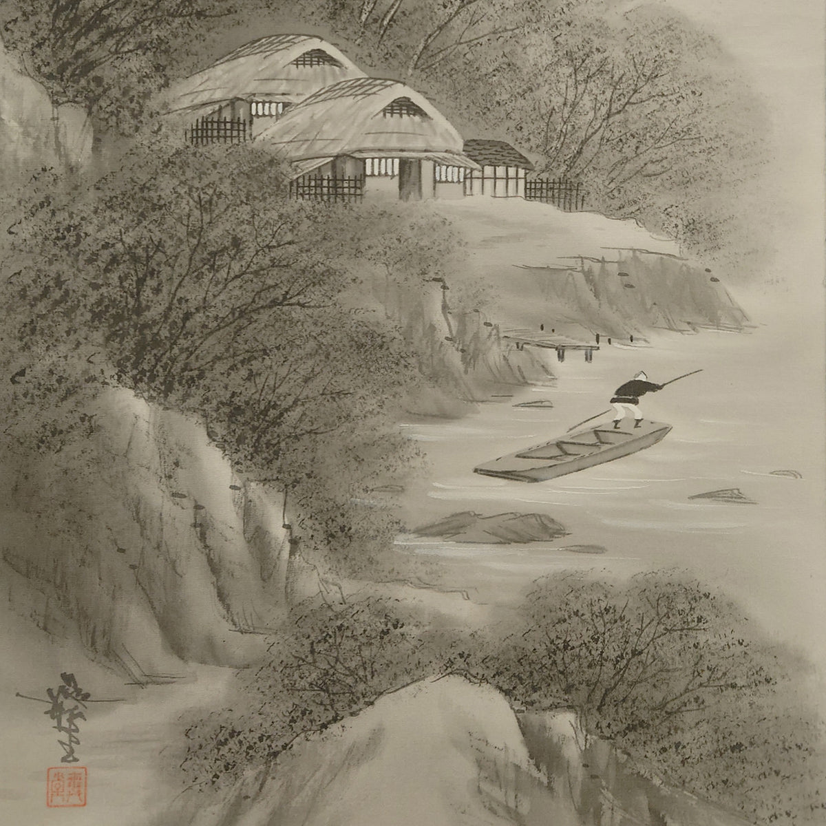 水墨山水 / Ink Monochrome Landscape