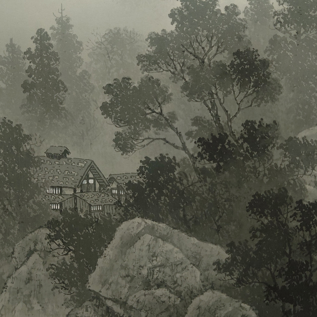 水墨山水 / Ink Monochrome Landscape