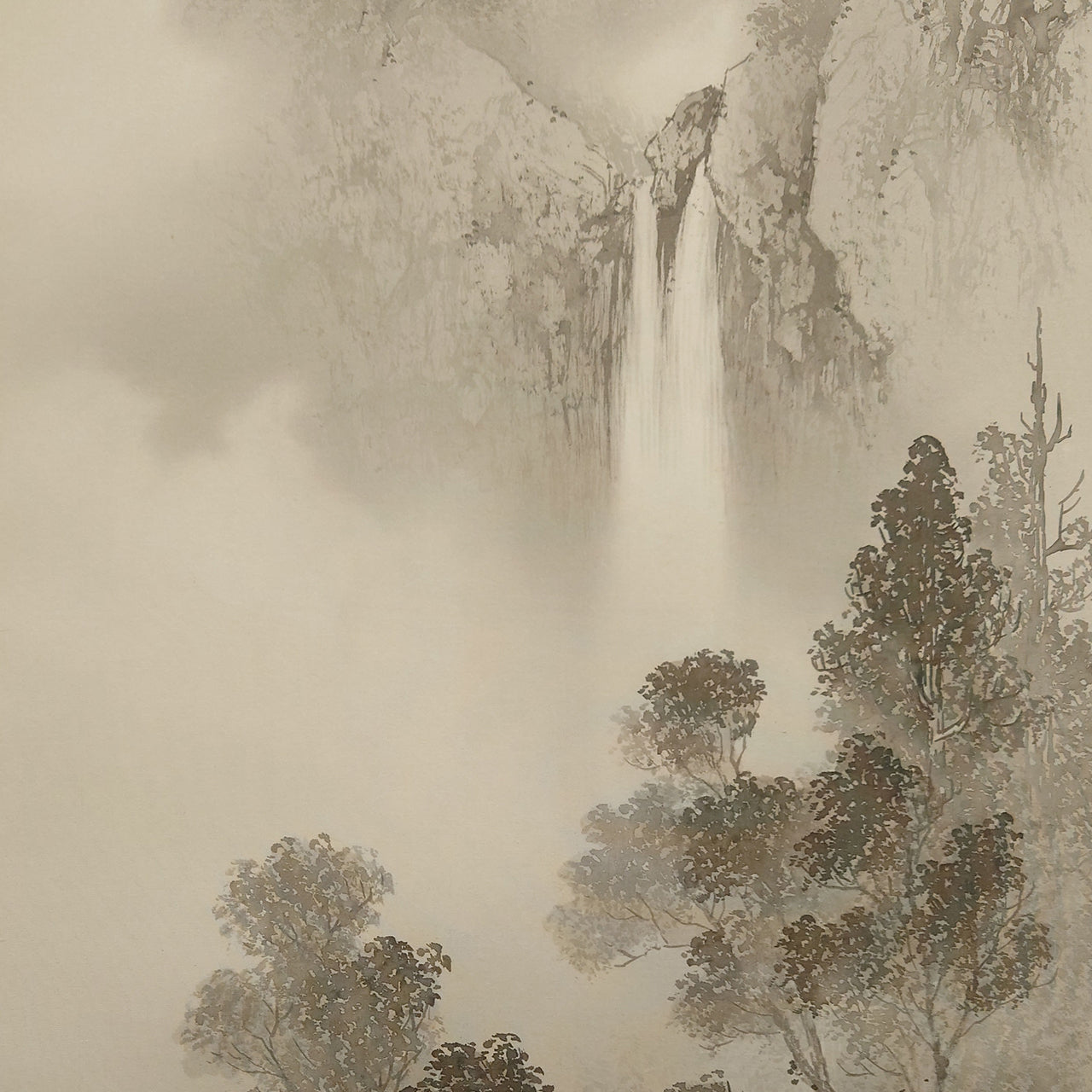 水墨山水 / Ink Monochrome Landscape / 唐沢玄堂 KARASAWA Gendō