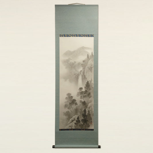 水墨山水 / Ink Monochrome Landscape / 唐沢玄堂 KARASAWA Gendō