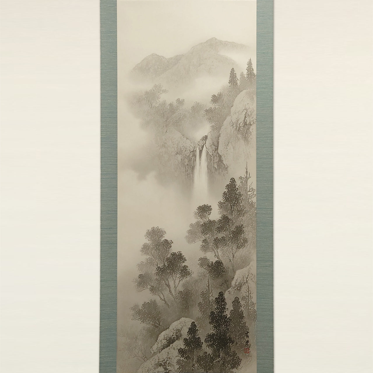 水墨山水 / Ink Monochrome Landscape / 唐沢玄堂 KARASAWA Gendō