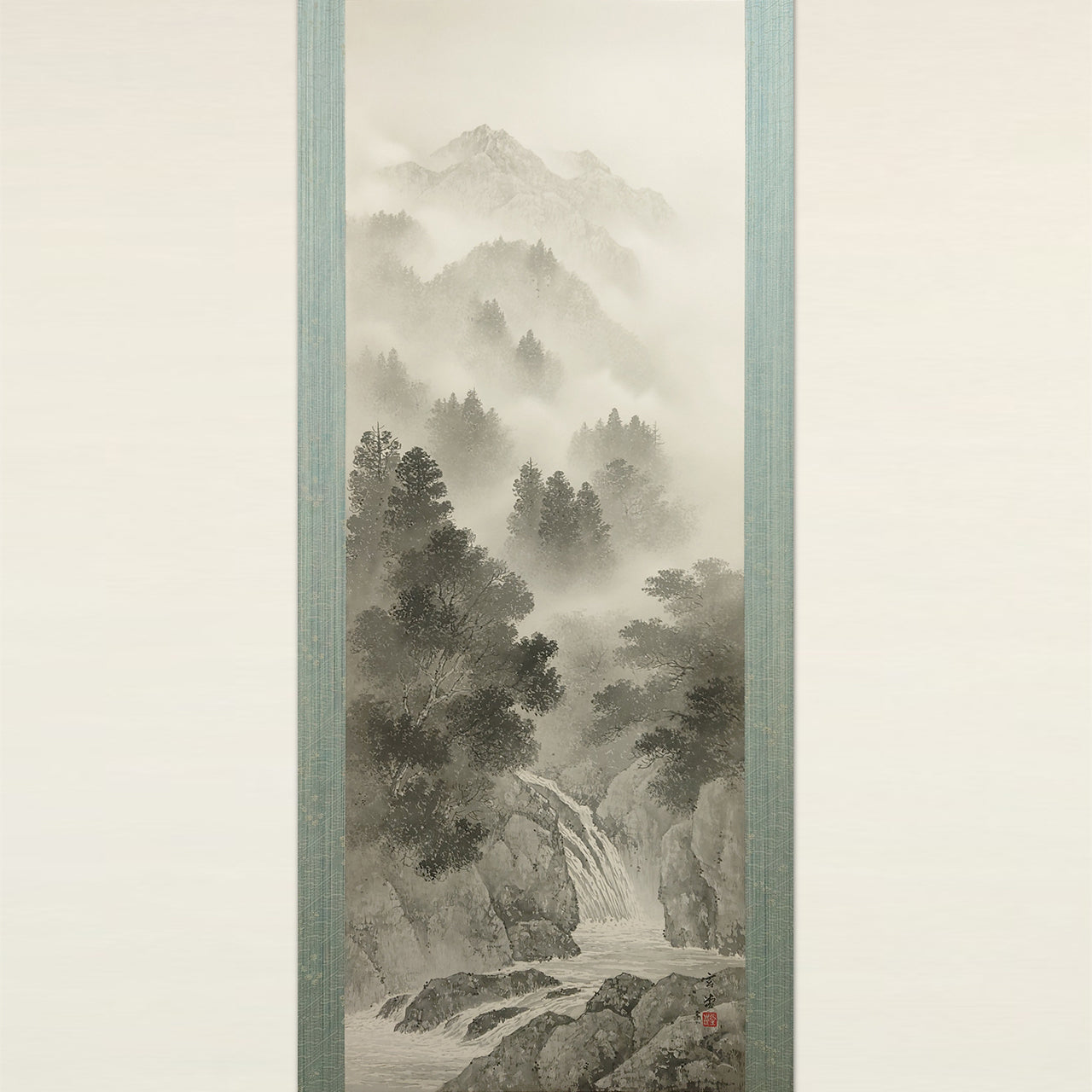 水墨山水 / Ink Monochrome Landscape / 唐沢玄堂 KARASAWA Gendō