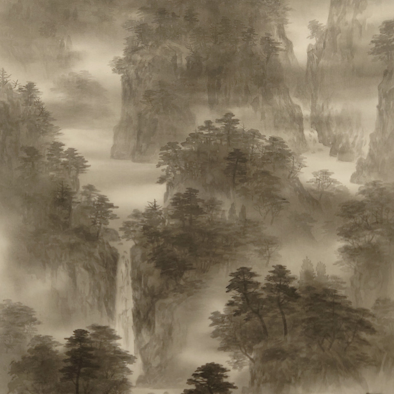 水墨山水 / Ink Monochrome Landscape / 鈴木武夫 SUZUKI Takeo