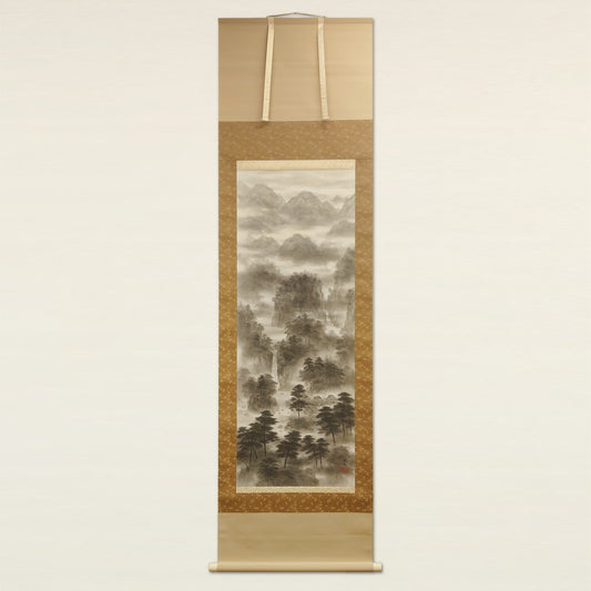 水墨山水 / Ink Monochrome Landscape / 鈴木武夫 SUZUKI Takeo