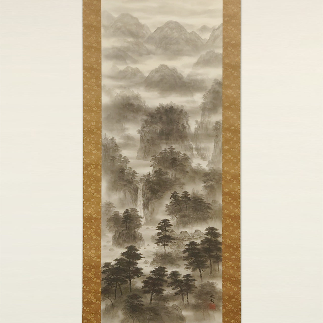 水墨山水 / Ink Monochrome Landscape / 鈴木武夫 SUZUKI Takeo