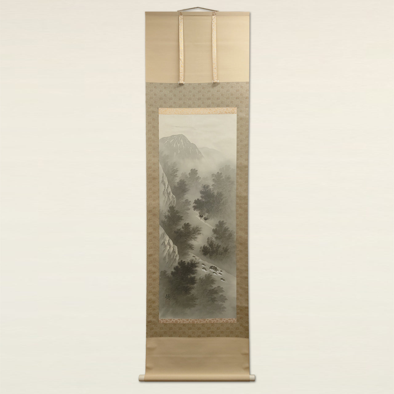 水墨山水 / Ink Monochrome Landscape / 山岡銑夫 YAMAOKA Kaneo