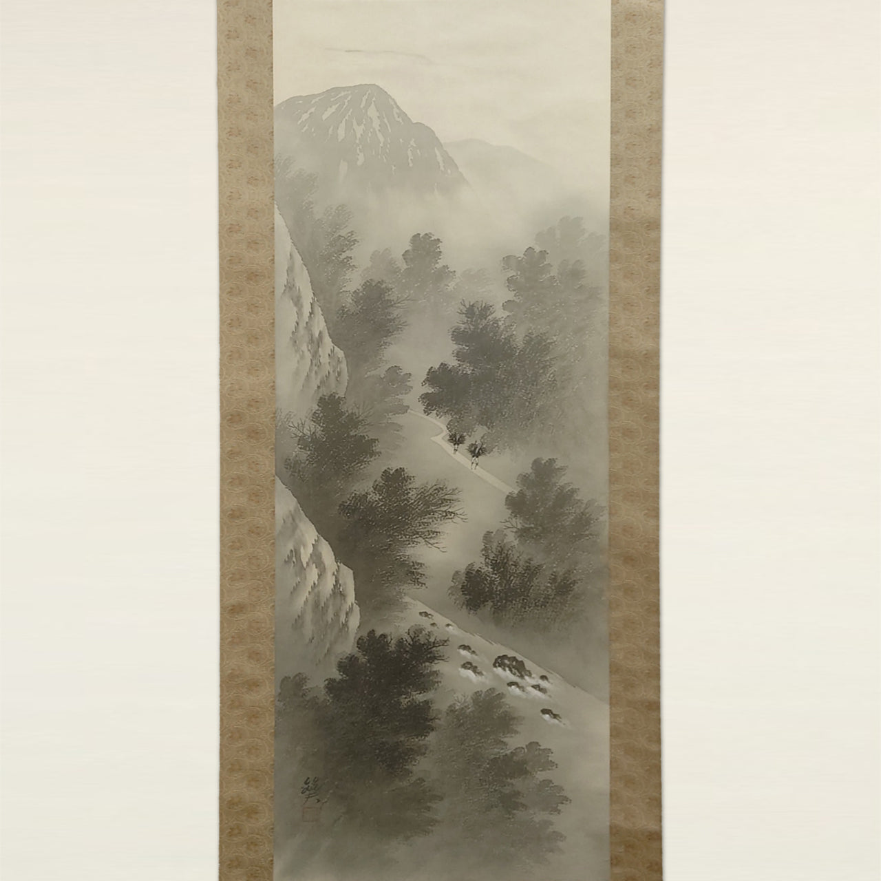 水墨山水 / Ink Monochrome Landscape / 山岡銑夫 YAMAOKA Kaneo