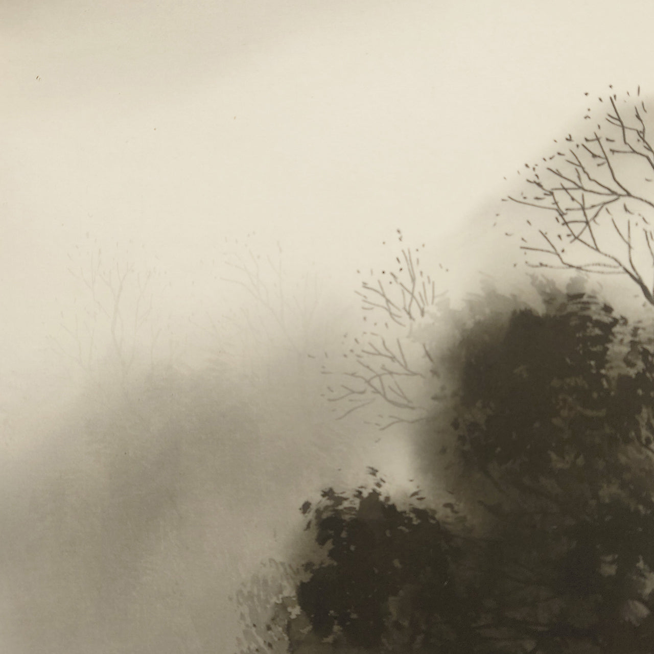 水墨山水 / Ink Monochrome Landscape / 紺野苔青 KONNO Taisei