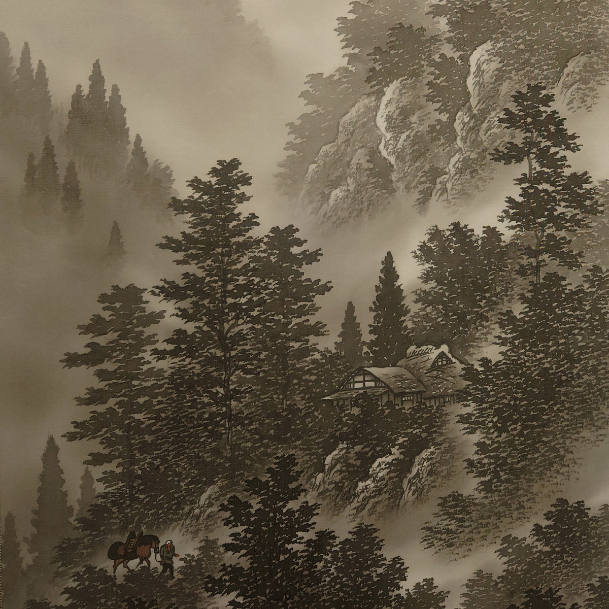 水墨山水 / Ink Monochrome Landscape