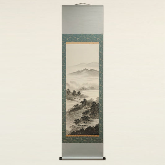 水墨山水 / Ink Monochrome Landscape / 石川拓川 ISHIKAWA Takusen