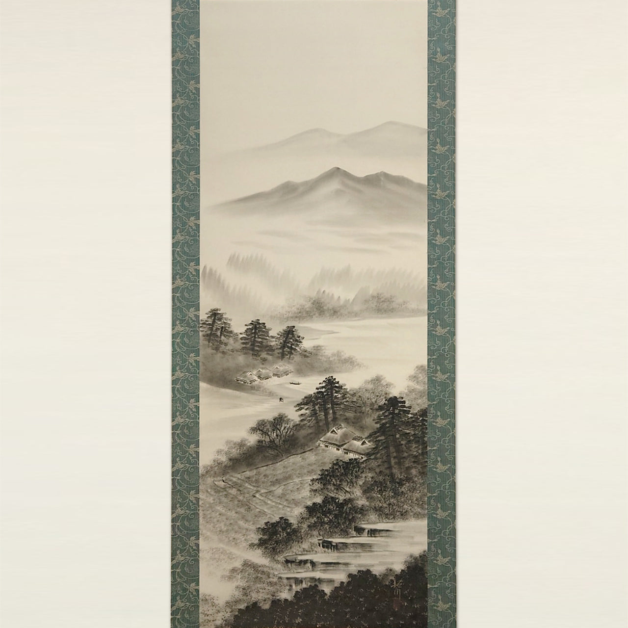 水墨山水 / Ink Monochrome Landscape / 石川拓川 ISHIKAWA Takusen