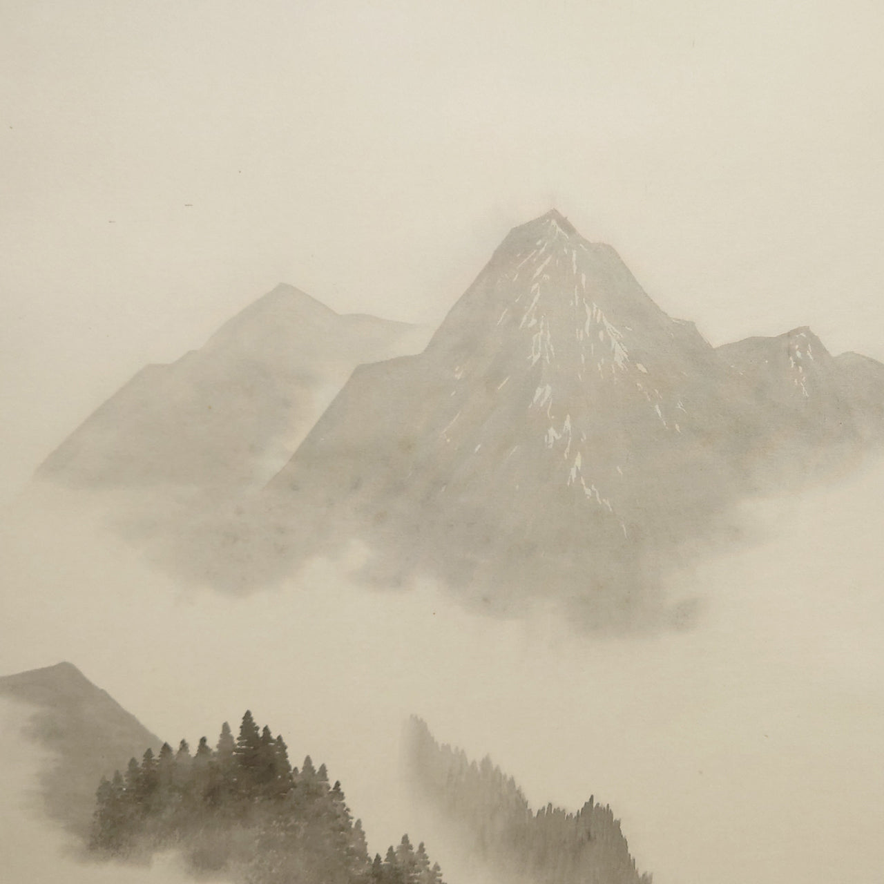 水墨山水 / Ink Monochrome Landscape / 田中松甫 TANAKA Shōho