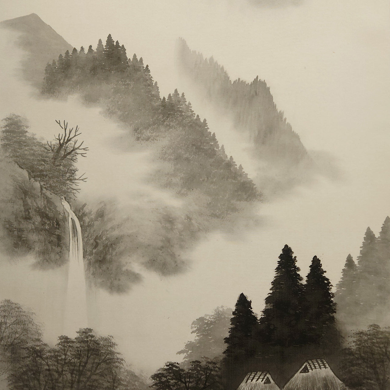 水墨山水 / Ink Monochrome Landscape / 田中松甫 TANAKA Shōho