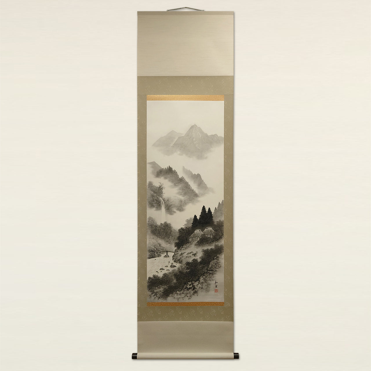 水墨山水 / Ink Monochrome Landscape / 田中松甫 TANAKA Shōho