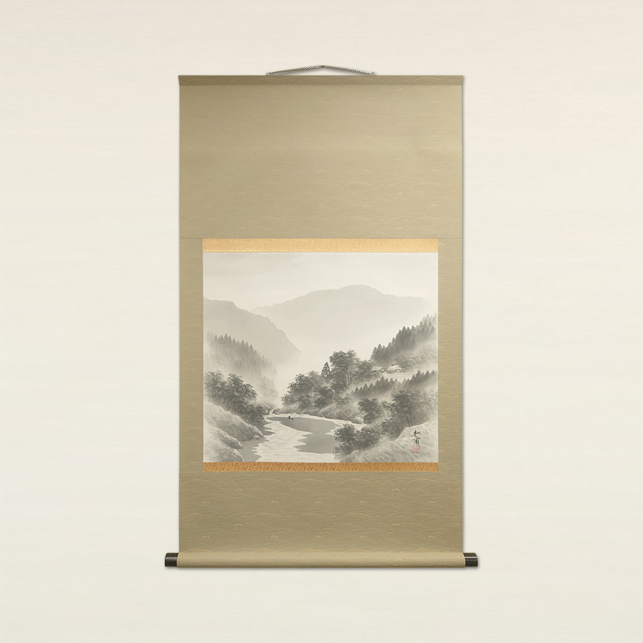 水墨山水 / Ink Monochrome Landscape / 田中松甫 TANAKA Shōho