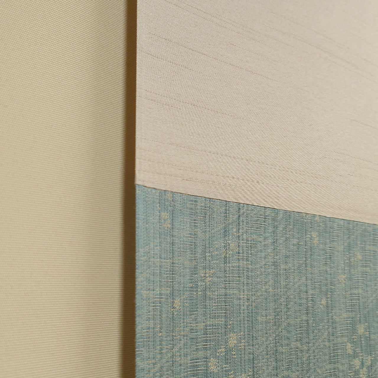 色紙・短冊掛け 浅葱×グレージュ　Japanese Art Board Scroll Hanger