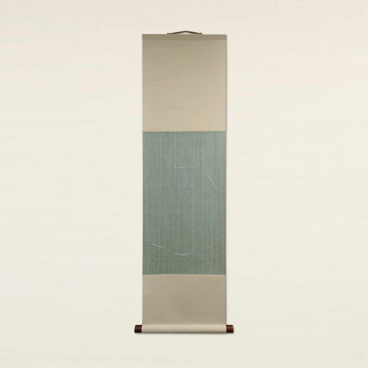 色紙・短冊掛け 浅葱×グレージュ　Japanese Art Board Scroll Hanger