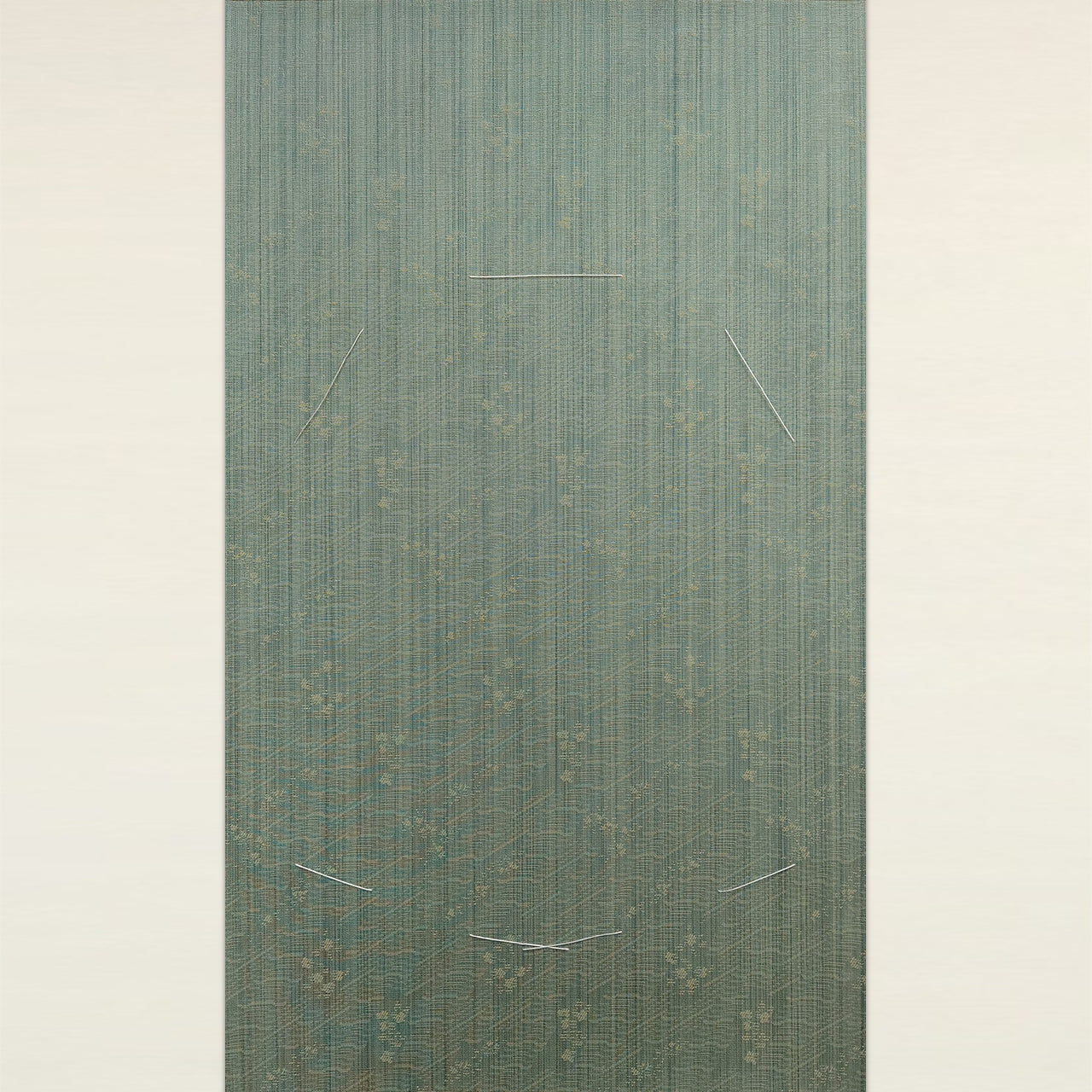 色紙・短冊掛け 浅葱×グレージュ　Japanese Art Board Scroll Hanger