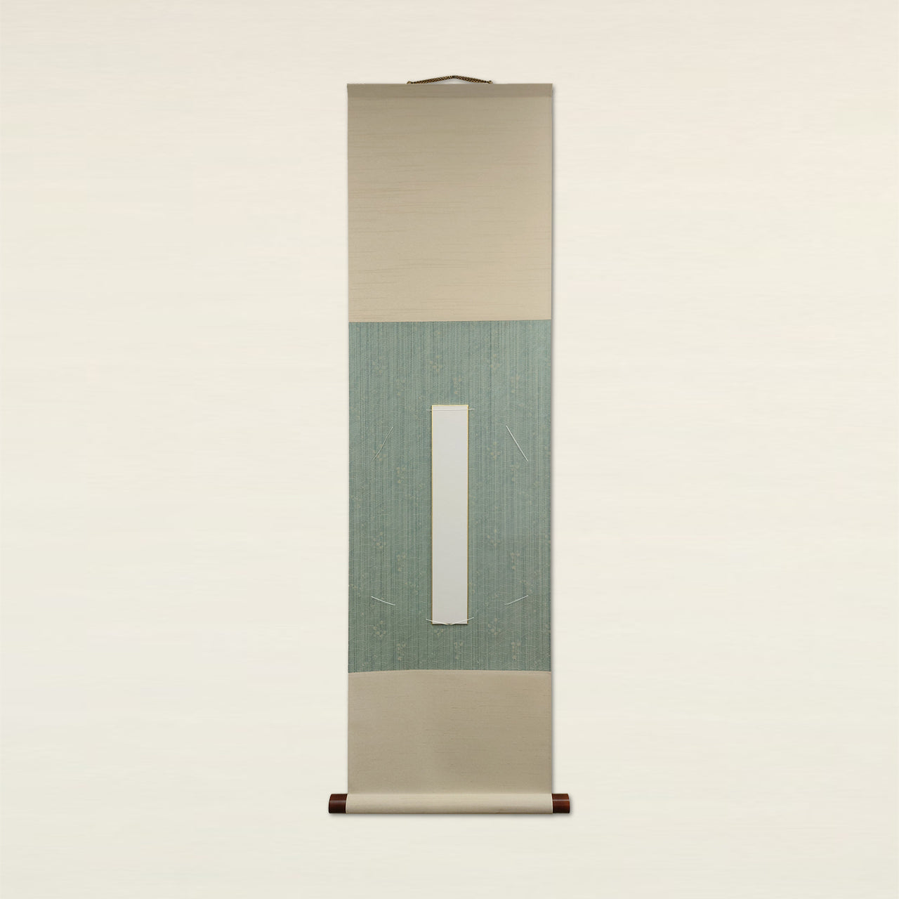 色紙・短冊掛け 浅葱×グレージュ　Japanese Art Board Scroll Hanger
