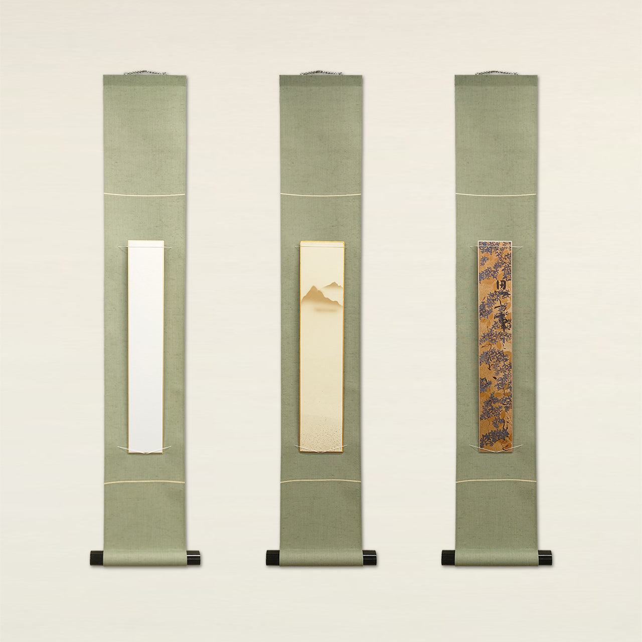 短冊掛け / Display Scroll for Vertical Art Paper