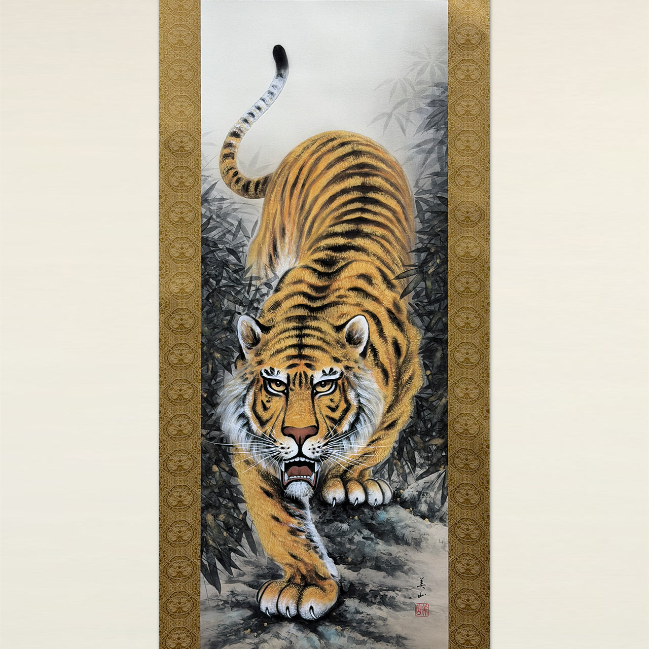 猛虎図 / Ferocious Tiger