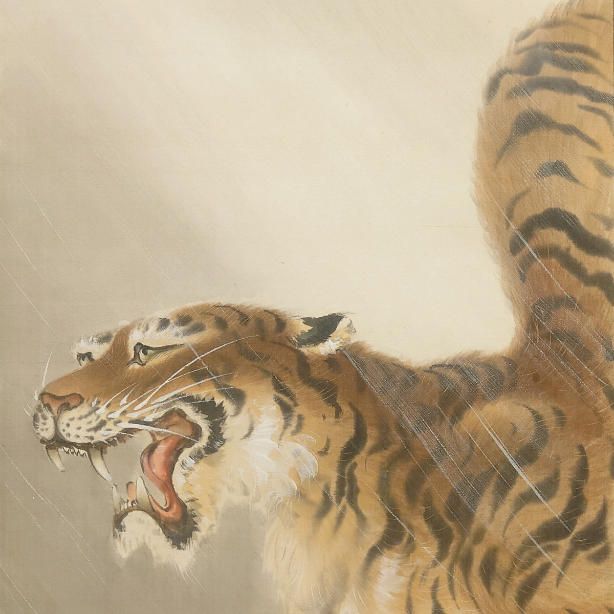 雪中猛虎図 / Tiger in Snowstorm