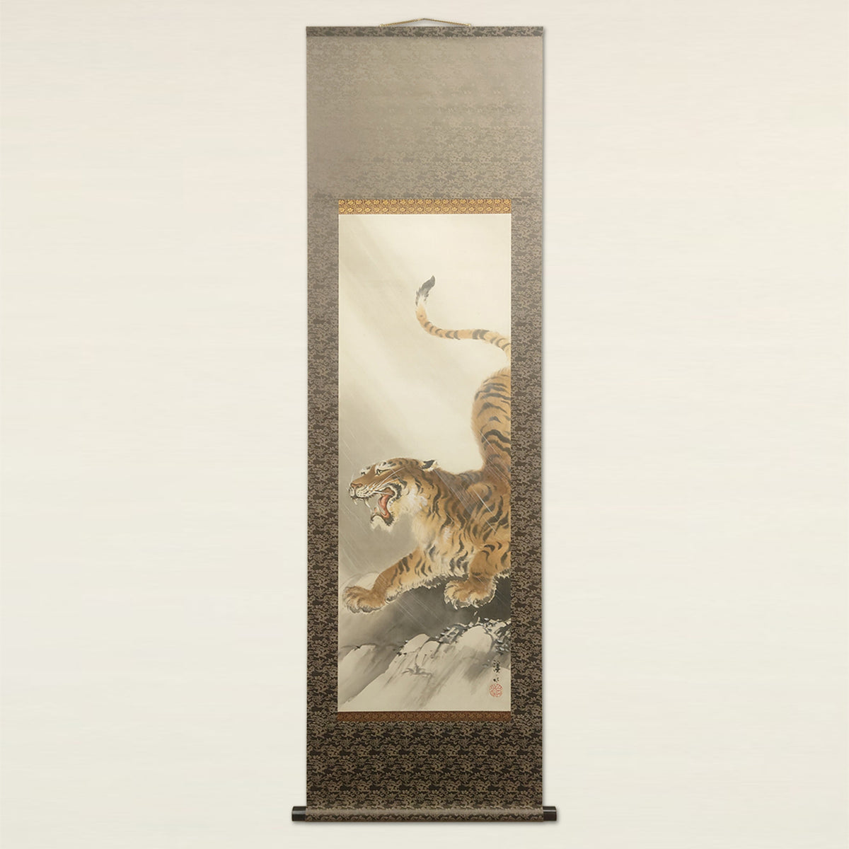 雪中猛虎図 / Tiger in Snowstorm