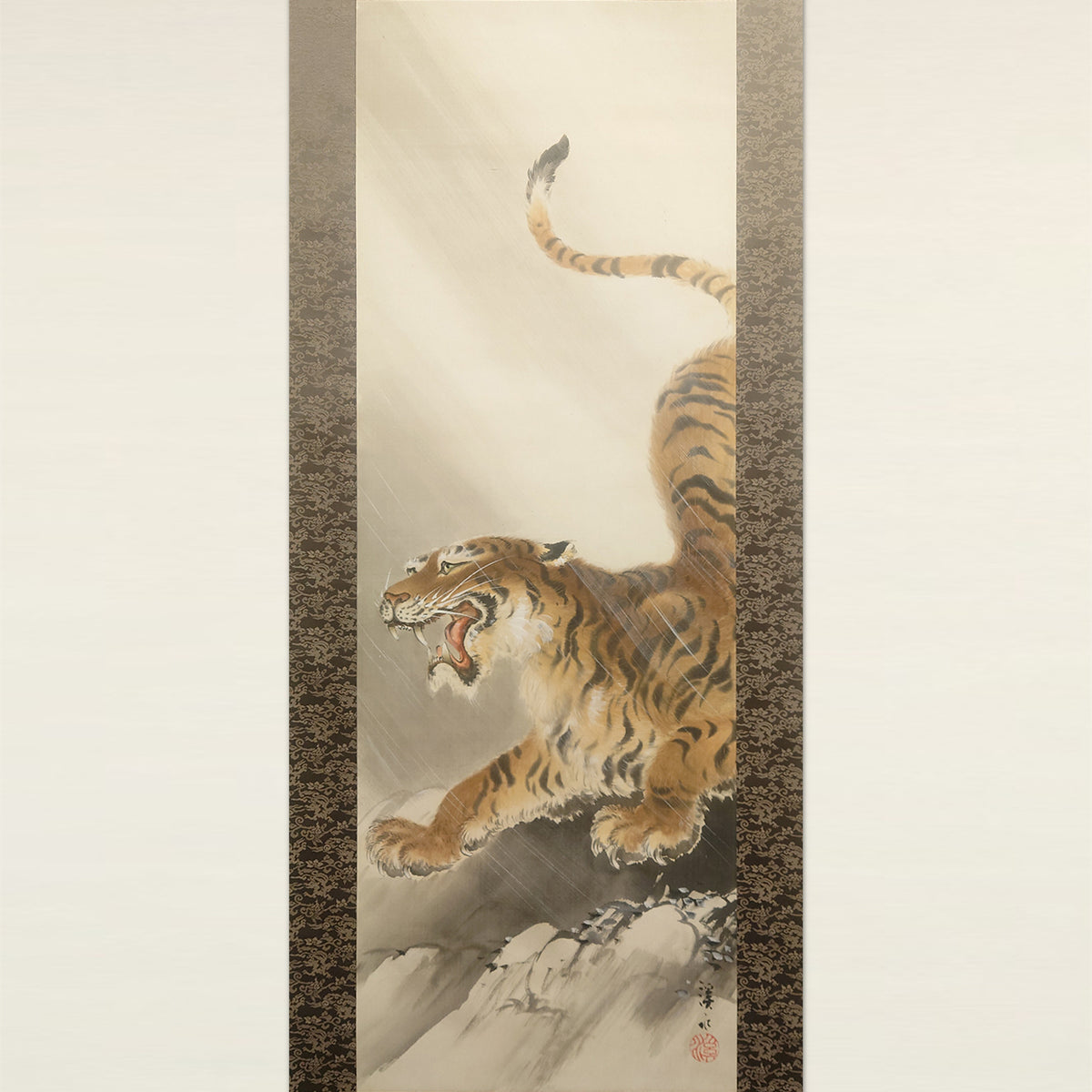 雪中猛虎図 / Tiger in Snowstorm
